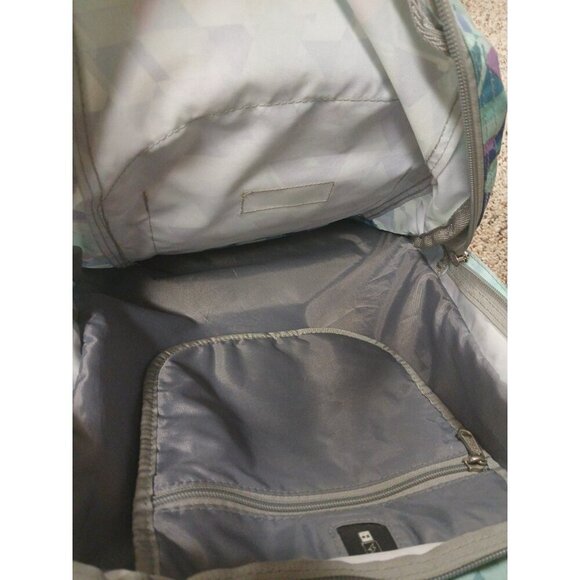 L.L.Bean Deluxe Book Pack Big  Geometric Blue Teal‎ !! - Picture 9 of 11